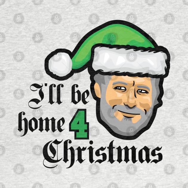 Brett Favre Santa Claus by Carl Cordes